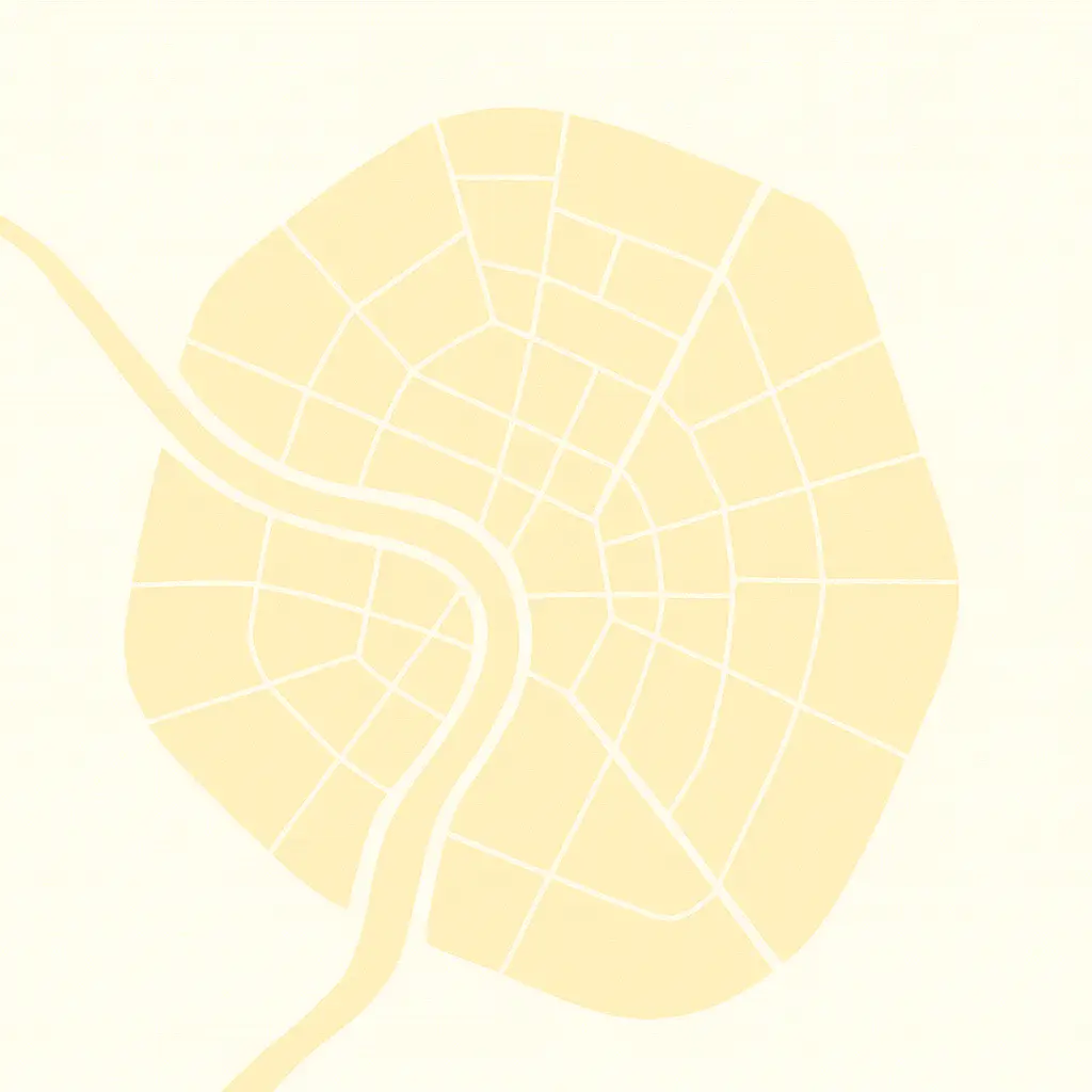 Map of Montpellier